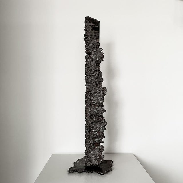 Brutalist Brutalist Sculpture, 2000s, Iron For Sale - Image 3 of 7