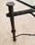 1970s Ilana Goor Style Brutalist Iron Rebar Dining Table With 3/4” Gemstone Edge Glass Top For Sale - Image 10 of 11