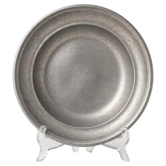 Vintage Pewter Centerpiece Bowl from Schreuder & Olsson, Sweden, 1970s For Sale - Image 9 of 9
