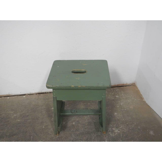 Stool in Fir, 1960 For Sale - Image 10 of 10