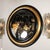 Mid-Century Modern Mid-Century Modernist Gilt & Black Lacquered Convex Mirror by Karl Springer For Sale - Image 3 of 8