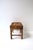 Wicker Bamboo Stool Plant Drink Stand, Small For Sale - Image 11 of 13