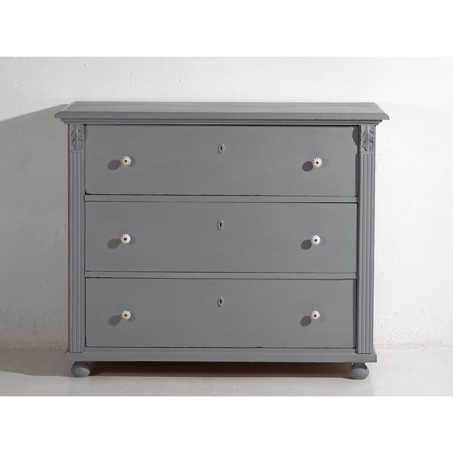 1920s Gray Chest of Drawers, 1920s For Sale - Image 5 of 15