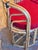 Wood Mid-Century Rattan Chippendale Style Telephone Bench For Sale - Image 7 of 17