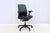 Steelcase Steelcase New Amia Executive Ergonomic Office Chair Black Vinyl Fully Adjustable For Sale - Image 4 of 18