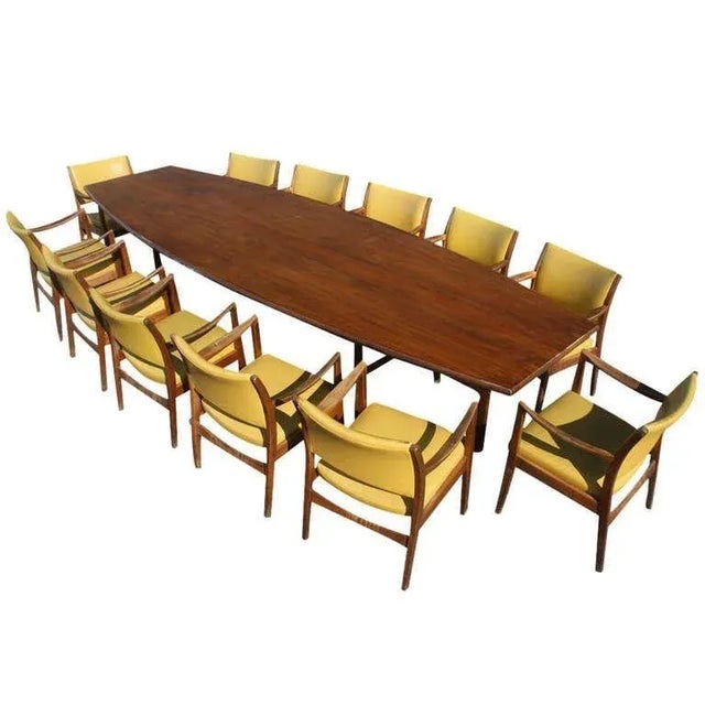 Vintage Walnut Johnson Furniture Dining Chair Chairish