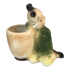 Vintage Royal Copley Japanese Planter