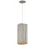Marie Flanigan for Visual Comfort Signature Rivers Small Fluted Pendant in Polished Nickel For Sale