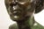 Vintage 1980s Bronze Female Bust by Cathy Hopkins For Sale - Image 9 of 12