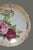 Victorian Vintage Romantic Roses Luster Edge Pierced Handles Serving Dissert Platter From Germany For Sale - Image 3 of 7