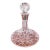 Vintage Full Bodied Wine Decanter, English, Cut Glass, Hallmarked Silver, Rioja For Sale
