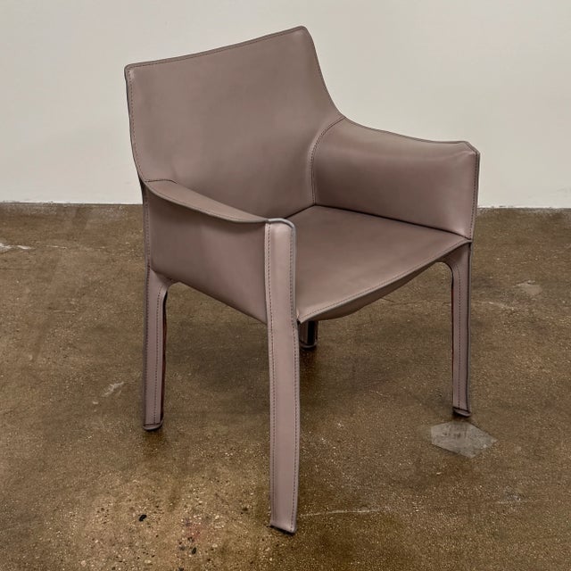 Cassina Cassina Cab 413 Dining Chairs - Set of 2 For Sale - Image 4 of 8