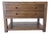 Nathalie Reclaimed Elm 2 Drawer Nightstand 36" - Chestnut For Sale