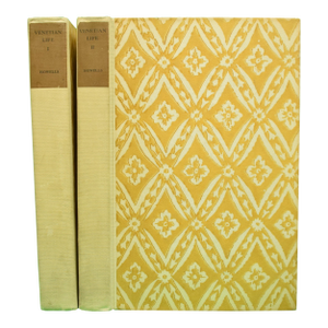 "Venetian Life: Autograph Edition - Volumes I & Ii" 1907 Howells, William Dean