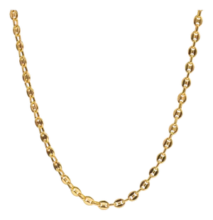 Timeless Gold Plated Steel Men’s Necklace