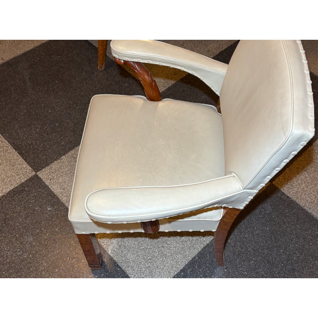 Art Deco Dining Table and Chairs in Birds-Eye Maple, 1920s, Set of 9 For Sale - Image 4 of 13