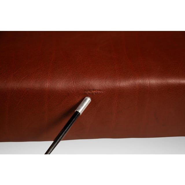 Mid-Century Danish Modern Side / Dining Chair in Teak & Leather Attributed to Poul Volther for Frem Røjle, Denmark, C. 1970s For Sale - Image 13 of 18