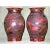 #Late 19th Century Japanese Cloisonne Porcelain Vases Totai Tree Bark - a Pair For Sale - Image 4 of 12