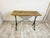 French Vintage French Oak and Cast Iron Console Table For Sale - Image 3 of 10