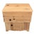 Antique Scrubbed Pine Sugar Chest For Sale