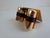 1960s Mid-Century Modern Brass Travel Shaving Kit in Leatherette Case, 1960 For Sale - Image 5 of 18