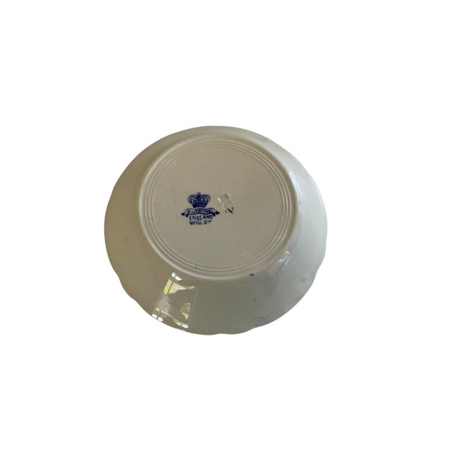 Antique Allertons Blue Willow Fruit Berry Bowls Set of 3 Made in Staffordshire England C. 1920s For Sale - Image 4 of 5