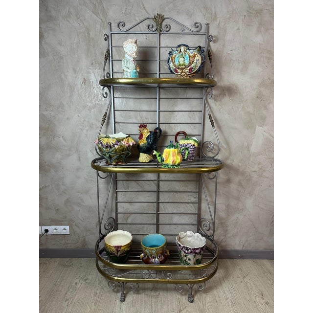 Vintage Bakery Shelf, 1950s For Sale - Image 3 of 16