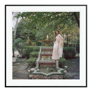 Contemporary Alice Wesselhoeft Saltonstall 1958 by Slim Aarons Black Framed C-Print For Sale