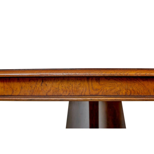 1990s Large 20th Century Pollard Oak Dining Table, 1990 For Sale - Image 5 of 9