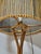 Light Yellow Mid-Century Modern Italian Bamboo and Rattan Floor Lamp, 1960s For Sale - Image 8 of 11