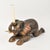 Wood Vintage Thai Hand Carved Elephant Taper Candle Holder For Sale - Image 7 of 13