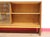 Mid 20th Century Mid Century Modern Vintage Teak Bookcase Glass Door Display Cabinet For Sale - Image 5 of 9
