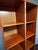 Wood 2000s Modern Mobile Cherry 10-Cubby Shelving Unit on Industrial Casters For Sale - Image 7 of 11