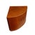 Mid-Century Modern Danish Teak Corner Cabinet Side Table For Sale - Image 4 of 6