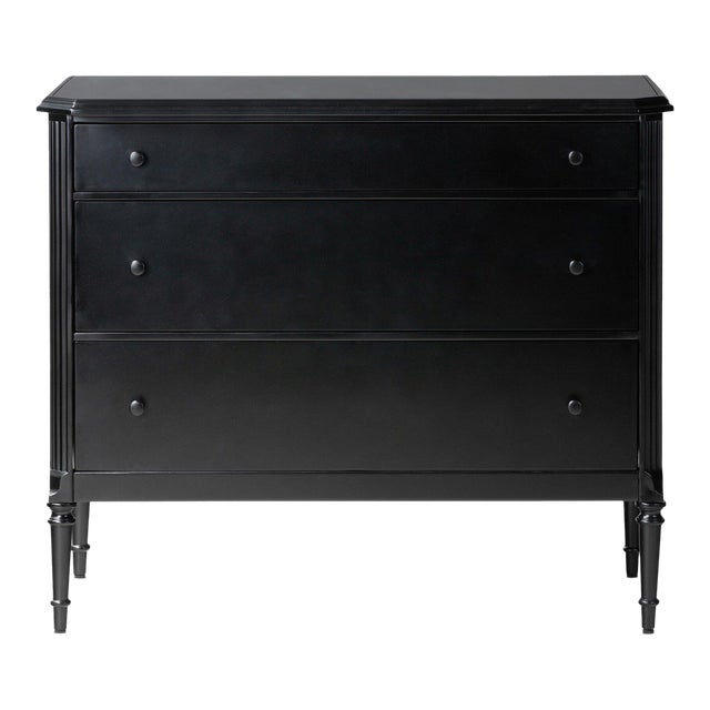 Four Hands Lendon 3 Drawer Dresser - Black For Sale