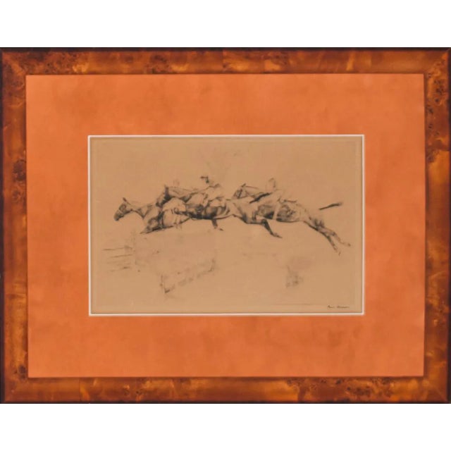 "Three Maryland Hunt Cup Steeplechasers" For Sale