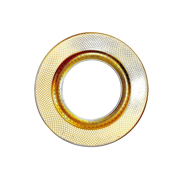 Gold 1960s Rosenthal Golden Grail Encrusted Gold Porcelain Dinnerware by Raymond Loewy - 45 Piece Service for Eight For Sale - Image 8 of 13