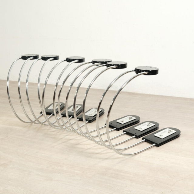 Vintage Gesto Lamps by Bruno Gecchelin for Skipper, 1970s, Set of 6 For Sale - Image 14 of 18