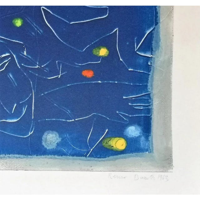 Joy is an original artwork realized by Renzo Bussotti in 1963. Hand-signed and dated in pencil on the lower right;...