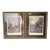 Set of Morning and Evening Framed Prints by e.a.s. Douglas Equestrian Hunting Artworks For Sale