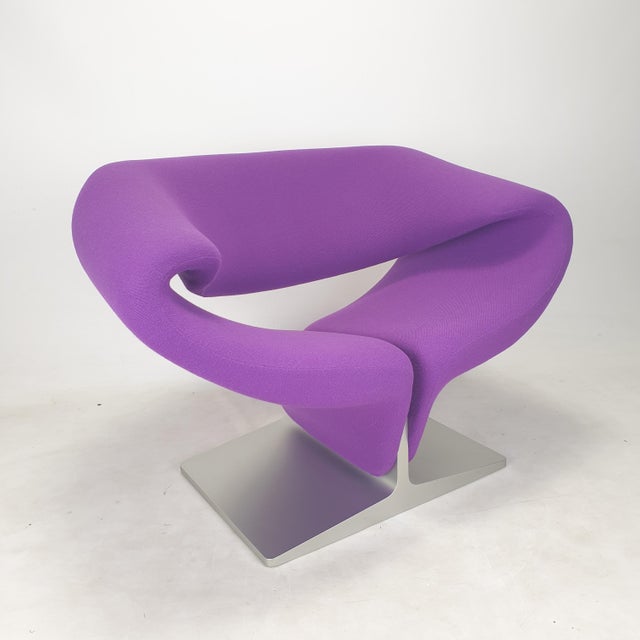 1990s Ribbon Chair by Pierre Paulin for Artifort, 1966 For Sale - Image 5 of 18
