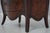 Italian Style Burl Wood Bombe Painted Commode Chest For Sale - Image 10 of 17