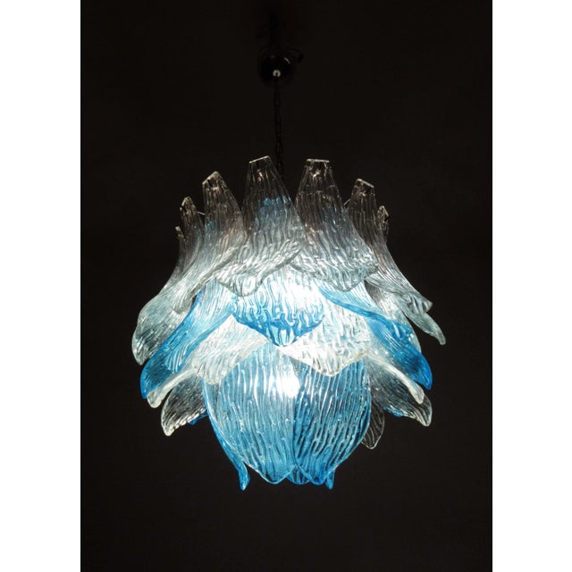 Italian Murano Chandelier, 1984 For Sale - Image 14 of 16