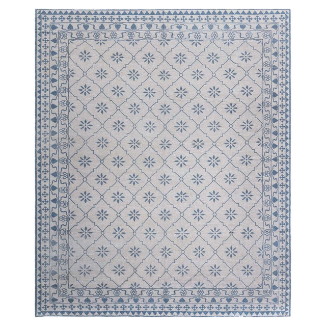 Modern Moroccan Hand-Knotted Wool Rug by Doris Leslie Blau For Sale
