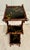 Late 20th Century Aesthetic Movement Chinoiserie Bamboo Faux Tortoise Tiered Display Stand For Sale - Image 5 of 12