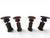 Oxidized Iron Garden Urns, Italy, 1960s, Set of 4 For Sale - Image 4 of 8