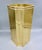 Mid 20th Century Vintage Hexagonal Brass Umbrella Stand — Tall Tapered Lacquered Brass For Sale - Image 5 of 10