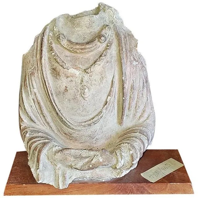A Stucco Torso of the Buddha, Gandhara, 4th-5th Century For Sale - Image 9 of 9
