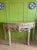 Early 20th Century Neoclassical Carved Demi-Lune With Marble Top - Louis XVI Style For Sale - Image 4 of 12
