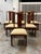 Design Plus Gallery presents a set of Six High Back Dining Chairs from Bernhardt Furniture. These chairs showcase...
